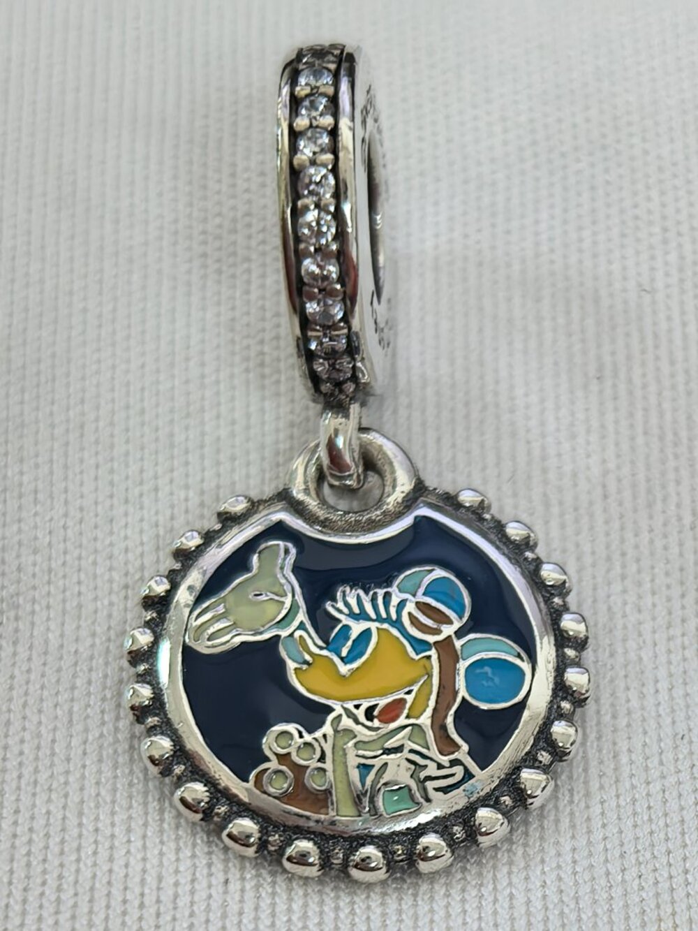 Pandora Disney Parks MINNIE MOUSE 2025 Exclusive Dangle Charm, S925 Silver